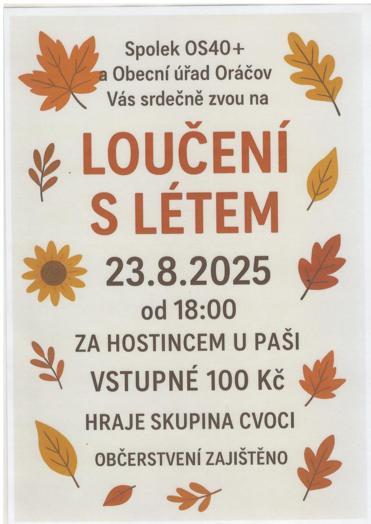 LOUČENÍ S LÉTEM